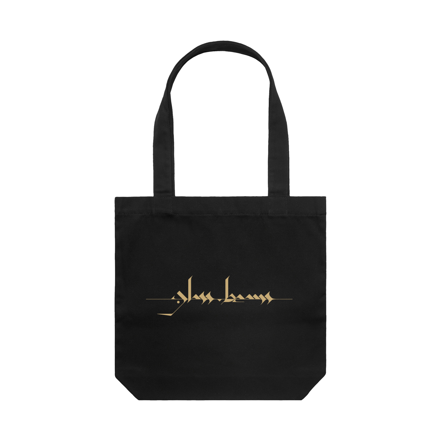 Black Logo Tote