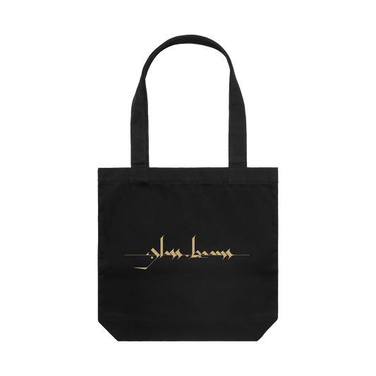 Black Logo Tote